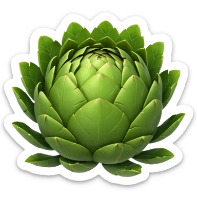 artichoke ball sticker