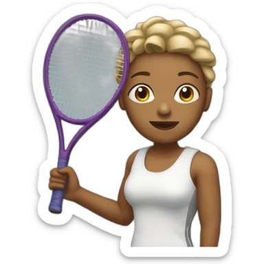 Tenista sticker