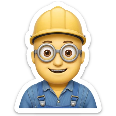 gru minions movie sticker