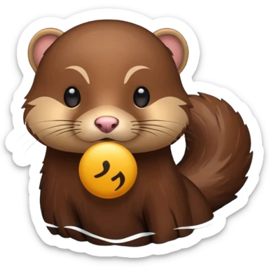 Mink sticker