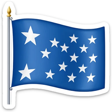 the southern cross flag sticker