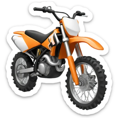 Dirtbike sticker