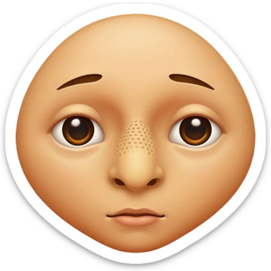 give me just the human nose sticker