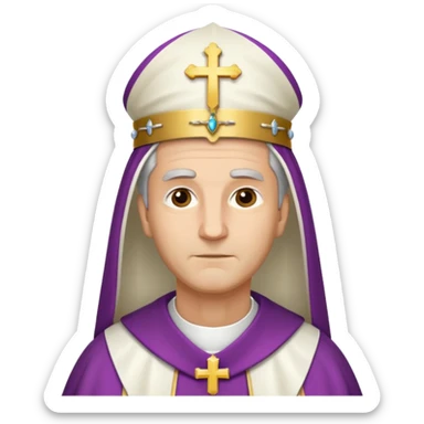 Catholic bishop sticker