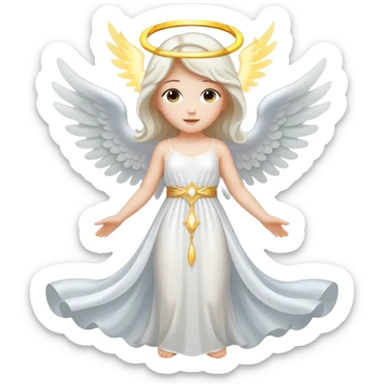 divinidad angelica de luz sticker