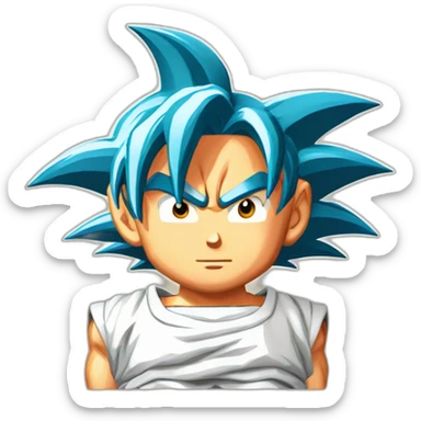 Goku dbz sticker