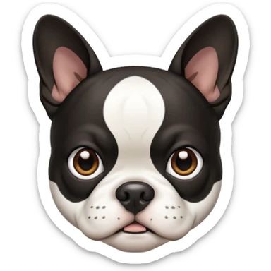 Boston terrier sticker