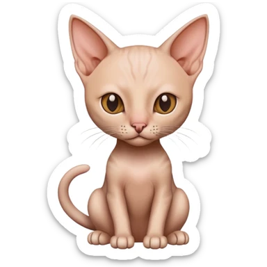hairless cat doing the griddy sticker