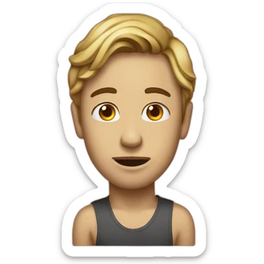 a Person, who says „I’m so stupid“ sticker