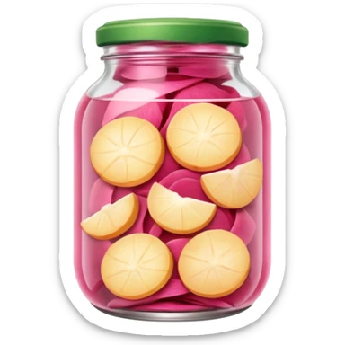Pickled ginger sticker
