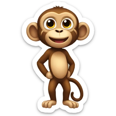 monkey sticker