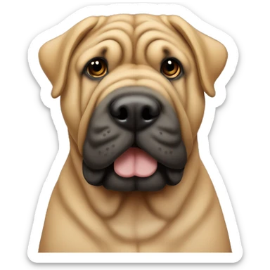 Shar Pei sticker