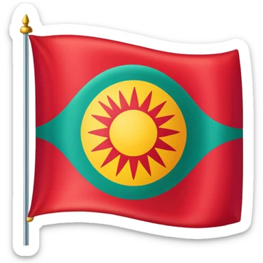 Gypsy flag sticker
