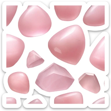 Rose quartz aesthetic  sticker
