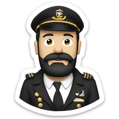 Captain Haddock sticker