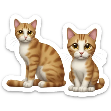 carey cats, mom and  sticker