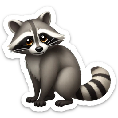 Raccoon  sticker