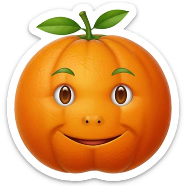 mandarine sticker