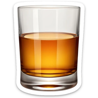 verre de wiskey sticker