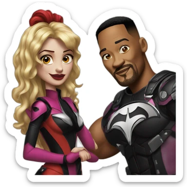 Harley queen will smith sticker