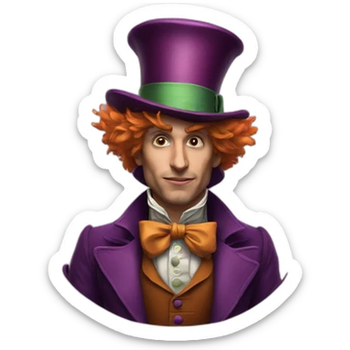 Mad Hatter sticker