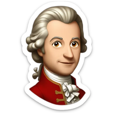 mozart-rella sticker