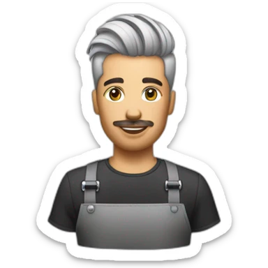 tondeuse coiffeur sticker