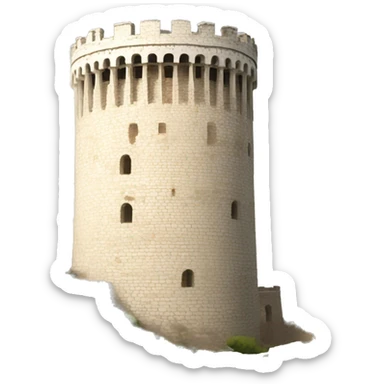 Thessaloniki white tower sticker