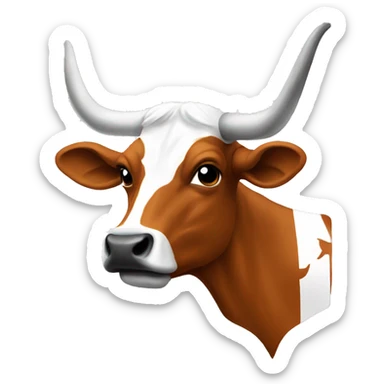 Texas longhorns  sticker