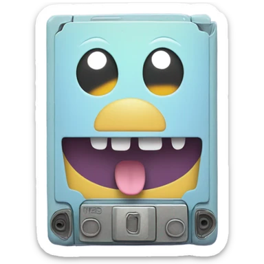 Sparky pastel VHS tape sticker