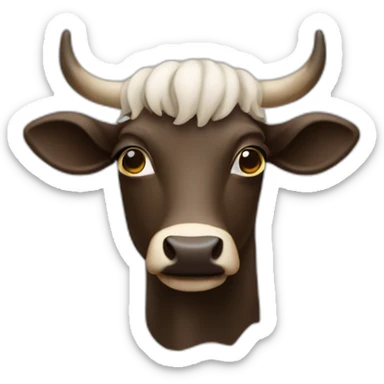 VACA ORDEÑADA sticker