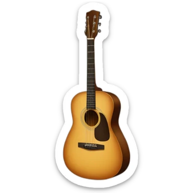 acoustic guitar coco sticker