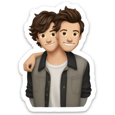 Harry styles and louis Tomlinson sticker
