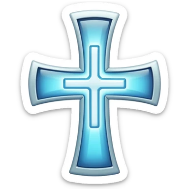 pharmacy cross sticker
