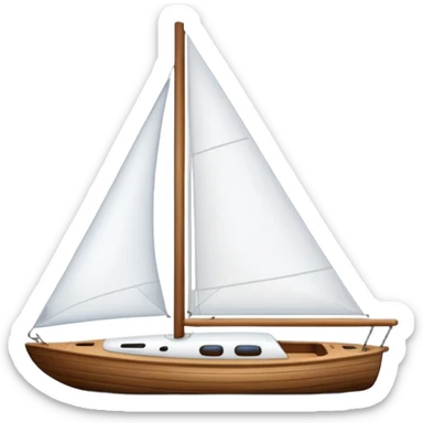sailboat sticker