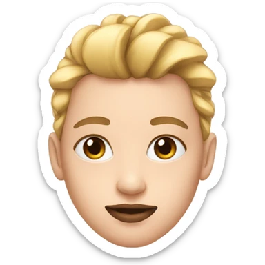 Heart make up sticker