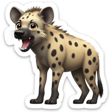 Hyena sticker