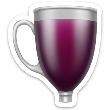 wine cup sticker
