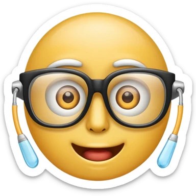 lentes odontologicos con aumento sticker