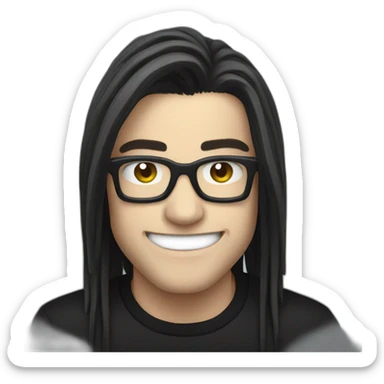skrillex sticker
