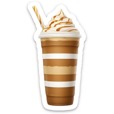 Caramel Frappe  sticker