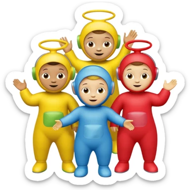 popo sallaya teletubbies sticker