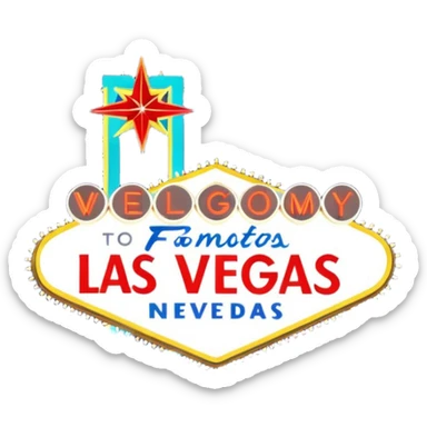 Vegas sticker
