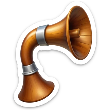 georgian horn sticker