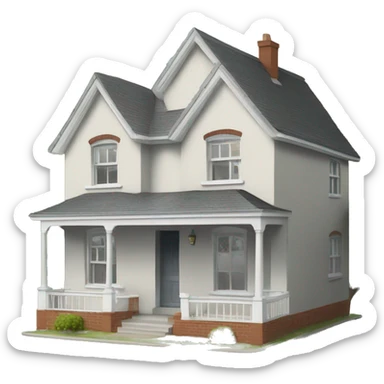 Dormer bungalow sticker