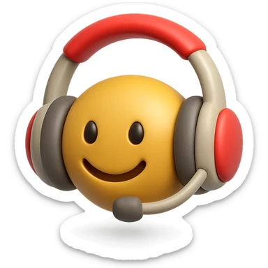 {
  "title": "3D Skeuomorphic Emoji Icon Schema",
  "type": "object",
  "properties": {
    "object": {
      "type": "string",
      "description": "Name of the object to be represented (e.g., 'money bag', 'camera', 'pizza')."
    },
    "style": {
      "type": "string",
      "enum": ["3D skeuomorphic emoji"],
      "description": "Visual style to be used for rendering."
    },
    "materials": {
      "type": "object",
      "properties": {
        "base": {
          "type": "string",
          "description": "Primary material texture, e.g., 'smooth cloth', 'metallic', 'plastic'."
        },
        "details": {
          "type": "array",
          "items": { "type": "string" },
          "description": "Secondary materials or embellishments (e.g., rope, buttons, stitching)."
        }
      }
    },
    "colors": {
      "type": "object",
      "properties": {
        "baseColor": {
          "type": "string",
          "description": "Main color of the object (e.g., '#F5DEB3' for a beige sack)."
        },
        "accentColors": {
          "type": "array",
          "items": { "type": "string" },
          "description": "Accent or highlight colors (e.g., yellow for dollar sign)."
        }
      }
    },
    "lighting": {
      "type": "object",
      "properties": {
        "type": {
          "type": "string",
          "enum": ["soft", "ambient", "studio"],
          "description": "Lighting type used to shade and define volume."
        },
        "shadows": {
          "type": "boolean",
          "description": "Indicates if soft drop shadows are used."
        }
      }
    },
    "geometry": {
      "type": "object",
      "properties": {
        "dimensionality": {
          "type": "string",
          "enum": ["3D"],
          "description": "Indicates that object is rendered in 3D."
        },
        "roundedEdges": {
          "type": "boolean",
          "description": "Indicates if object has smooth, rounded edges."
        }
      }
    },
    "expression": {
      "type": "string",
      "enum": ["playful", "realistic", "friendly"],
      "description": "Overall emotional tone of the icon."
    },
    "background": {
      "type": "string",
      "enum": ["transparent", "white", "gradient"],
      "description": "Background type for the rendered emoji."
    }
  },
  "required": ["object", "style", "materials", "colors", "lighting", "geometry", "expression", "background"]
}

over the ear headphones with a mic and red accents sticker