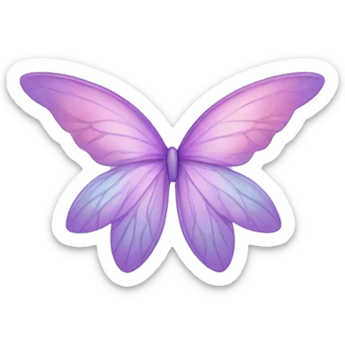 Fairy wings sticker