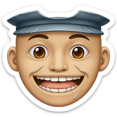 gutter mouth sticker