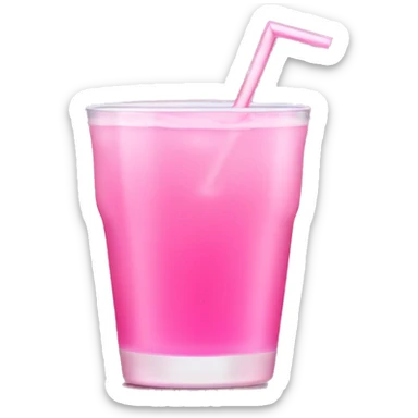 pink drink sticker