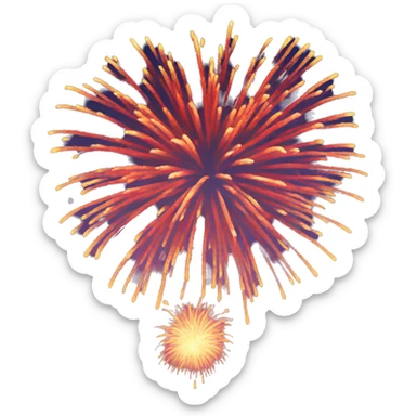 fireworks sticker